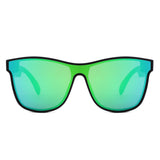 ZN5001 - Sport Wrap Mirrored Smart Eyewear Bluetooth Sunglasses