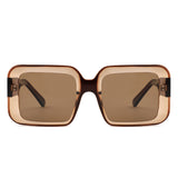 PIC3003 - Oversize Fashion Square Flat Top Polarized Women Wholesale Sunglasses