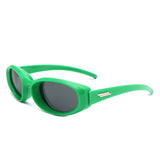 HS1275 - Rectangle Retro Chic Oval Fashion Wholesale Sunglasses