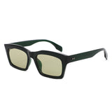 HS2231 - Bold Rectangle Fashion Thick Frame Wholesale Sunglasses