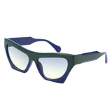 HS1302 - Oversize Fashion Geometric Cat Eye Women Wholesale Sunglasses