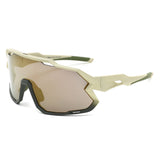 Y5001 - Sport Wrap Shield Mirrored Photochromic Wholesale Sunglasses