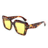 HS1380 - Bold Square Oversize Retro Wholesale Sunglasses