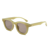 HS2227 - Classic Chunky Modern Square Tinted Wholesale Sunglasses