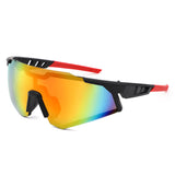 HS1374 - Shield Wraparound Cycling Sports Wholesale Sunglasses