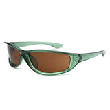 HS2229 - Retro Y2K Sport Wrap Narrow Rectangle Wholesale Sunglasses