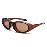 HS2236 - Retro Y2K Oval Wrap Wholesale Sunglasses