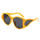 HS2174 - Square Geometric Large Chunky Fashion Wholesale Sunglasses