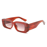 HS2232 - Chunky Retro Tinted Rectangle Wholesale Sunglasses