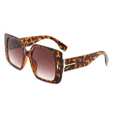 S1236 - Oversize Square Bold Chic Fashion Women Wholesale Sunglasses