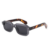 HS1355 - Vintage Square Flat Top Retro Fashion Wholesale Sunglasses