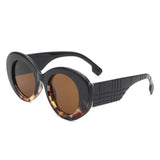 HS1279 - Oversize Round Women Oval Fashion Wholesale Sunglasses