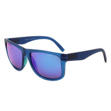 FS1002 - Polarized Vibrant Colorblock Square Wholesale Sunglasses