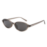 HS2234 - Slim Retro Oval Fashion Color-Tint Wholesale Sunglasses