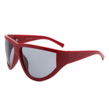 S1218 - Oversized Chunky High Fashion Women Wholesale Sunglasses
