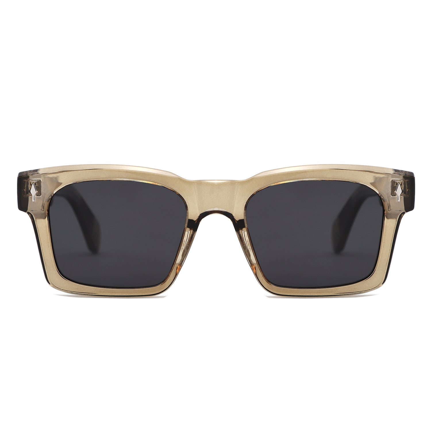 P/C009 - Retro Bold Modern Fashion Square Wholesale Sunglasses - Iris Fashion