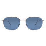 J1005 - Retro Square Flat Top Tinted Fashion Wholesale Sunglasses