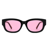 HS1364 - Rectangle Vintage Thick Frame Retro Wholesale Sunglassses