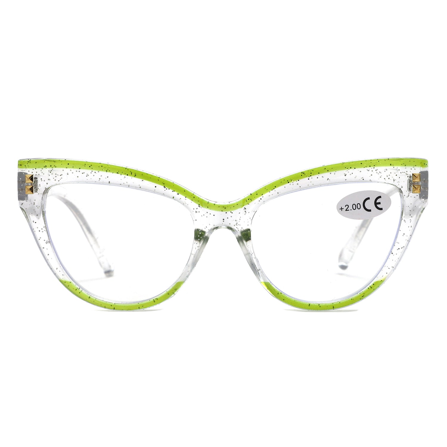 HR1001 - Women Cat Eye Reading Glasses - Iris Fashion
