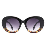 HS1279 - Oversize Round Women Oval Fashion Wholesale Sunglasses