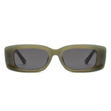 HS2232 - Chunky Retro Tinted Rectangle Wholesale Sunglasses