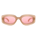 HS1425 - Women Fashion Bold Square Sunglasses
