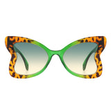 HS1284 - Women Oversize Butterfly Shape Fashion Cat Eye Wholesale Sunglasses