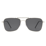 J1007 - Square Brow-Bar Geometric Fashion Wholesale Sunglasses