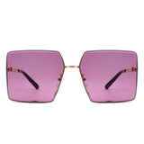 HJ2112 - Square Oversized Sleek Fashion Women Wholesale Sunglasses