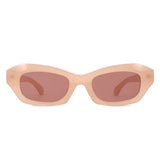 HS1290 - Women Fashion Square Retro Narrow Cat Eye Wholesale Sunglasses