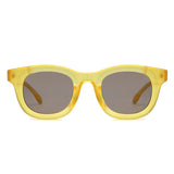 HS2227 - Classic Chunky Modern Square Tinted Wholesale Sunglasses