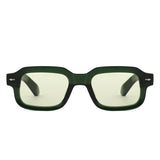 HS1355 - Vintage Square Flat Top Retro Fashion Wholesale Sunglasses