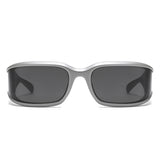 HS2223 - Oversize Retro Y2K Wrap Rectangle Wholesale Sunglasses