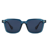 HS1375 - Classic Modern Square Unisex Retro Wholesale Sunglasses
