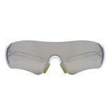 HS2263 - Rimless Performance Wraparound Shield Sport Sunglasses