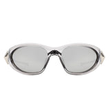 HS2169 - Rectangle Wrap Around Fashion Irregular Oval Wholesale Sunglasses