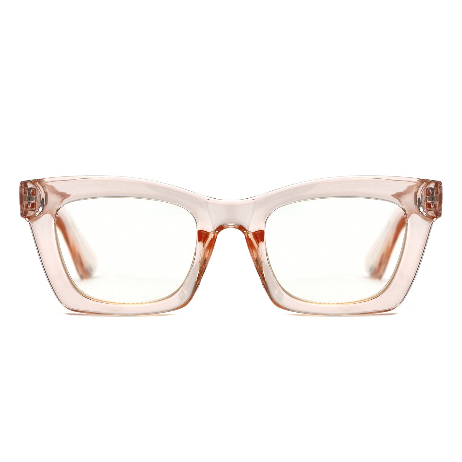 R1001 - Chunky Square Bold Reading Glasses - Iris Fashion