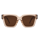 P/C006 - Oversized Bold Square Women Fashion Wholesale Sunglasses - Iris Fashion