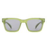 S2140 - Square Retro Flat Top Wholesale Sunglasses
