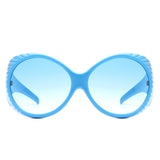 HS2156 - Oversize Round Wrap Around Fashion Women Wholesale Sunglasses