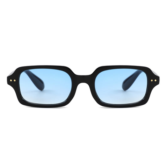 HS1432 - Slim Rectangle Narrow Fashion Sunglasses