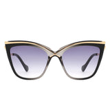HJ3034 - Women Chic Oversize Fashion Cat Eye Wholesale Sunglasses