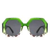 HS1225 - Retro Polygon Round Fashion Women Wholesale Sunglasses