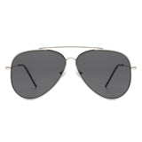 J1006 - Classic Brow-Bar Retro Fashion Wholesale Aviator Sunglasses