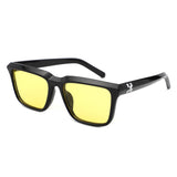 HS1291 - Retro Square Fashion Flat Top Wholesale Sunglasses