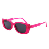 HS1299 - Retro Rectangle Narrow Vintage Women Fashion Wholesale Sunglasses