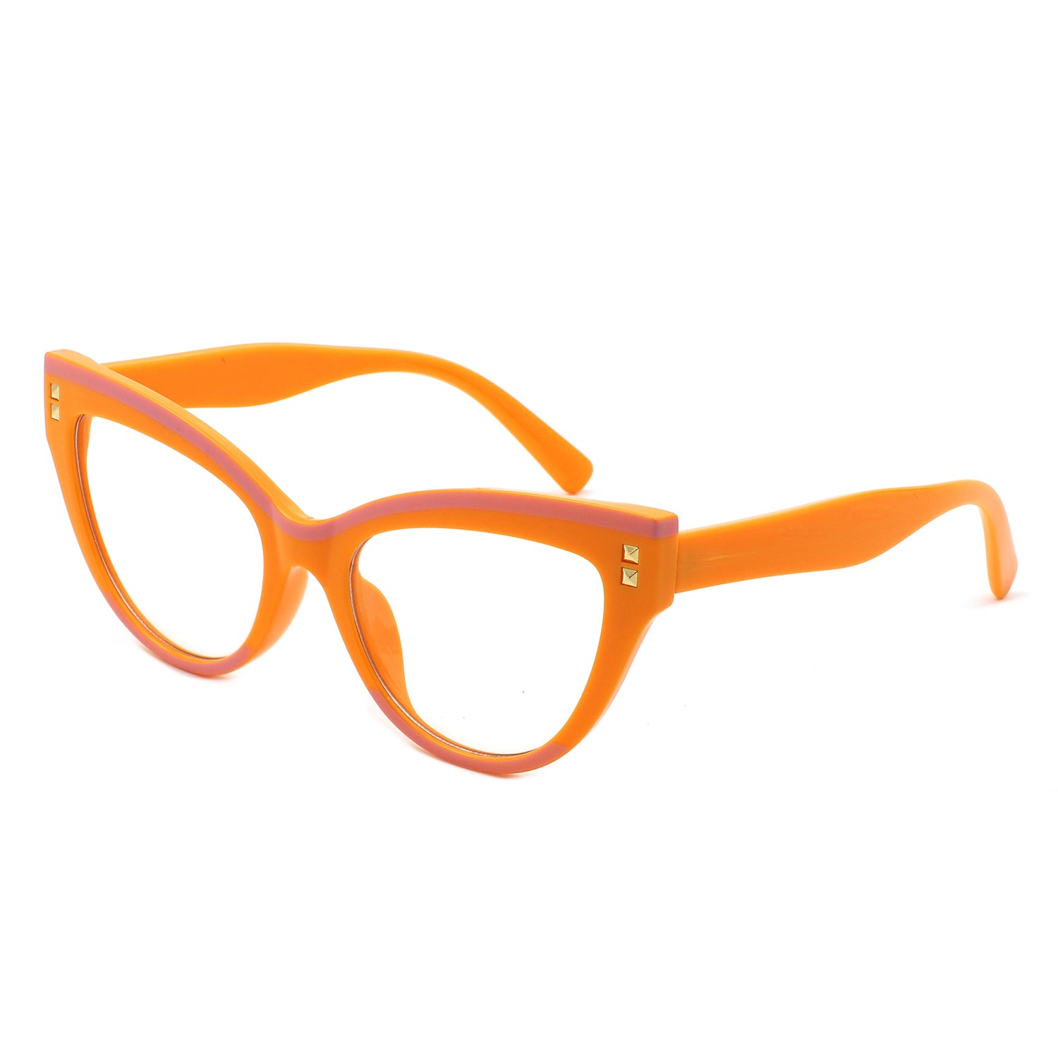 HS1304 - Women Double Tone Frame Anti Blue Light Wholesale Glasses - Iris Fashion