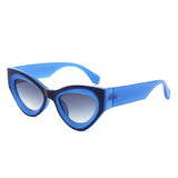 HS1378 - Women Retro Thick Frame Fashion Cat Eye Wholesale Sunglasses
