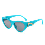 HS1427 - Women Fashion Cat Eye Sunglasses