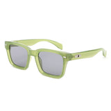 S2140 - Square Retro Flat Top Wholesale Sunglasses